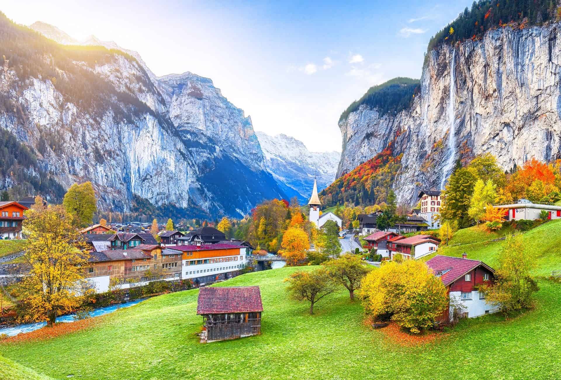 Valley in Lauterbrunnen