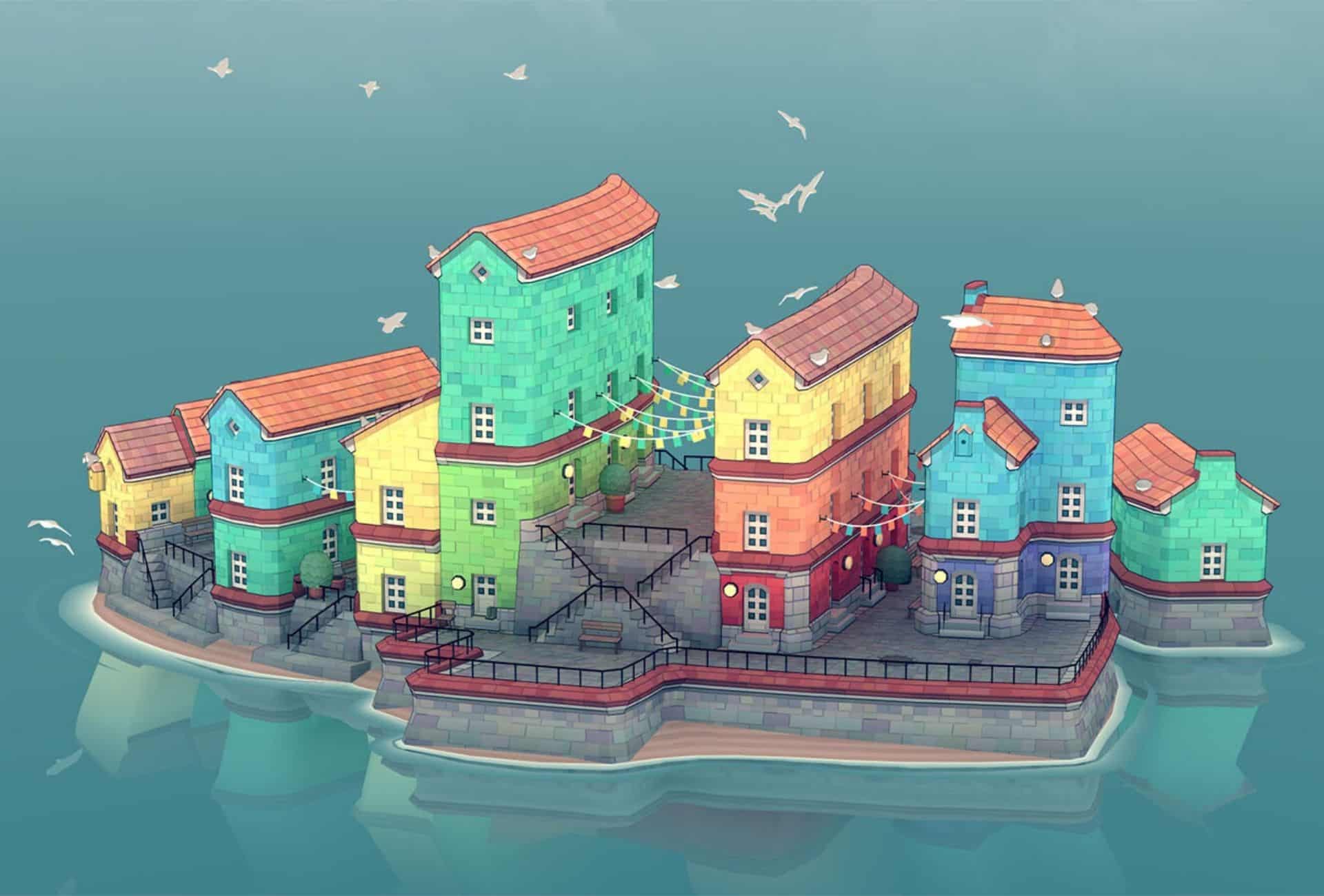Townscaper game