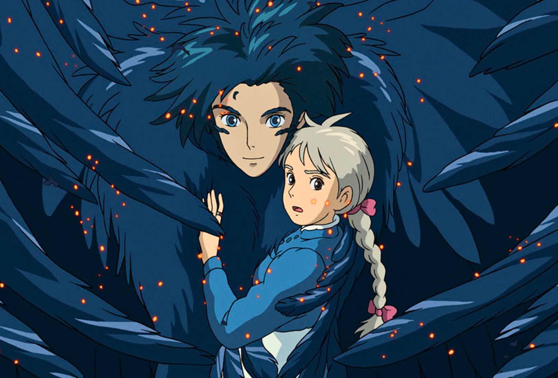 Picture from the movie Howls Moving Castle.